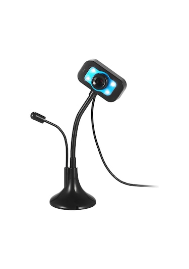 Yaozixa Usb Webcam 8mp Hd Mikrofonlu - Plug & Play, Gece Görüşü, 360 Döner, Dektop/notebook İçin Video Konferans, Ders Ve Görüşme Kamerası