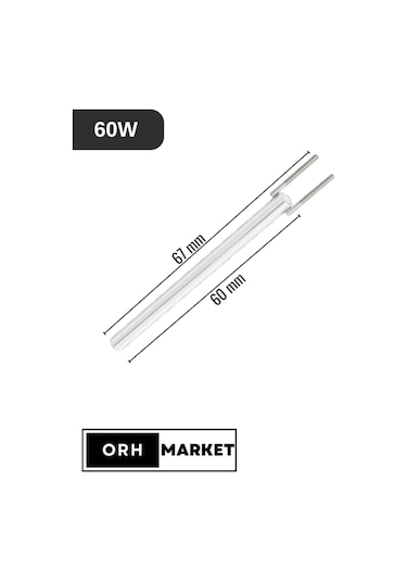 60W Seramik Isıtıcı – Isı Ayarlı Lehim Havyalarıyla Uyumlu Yüksek Verimli Rezistör