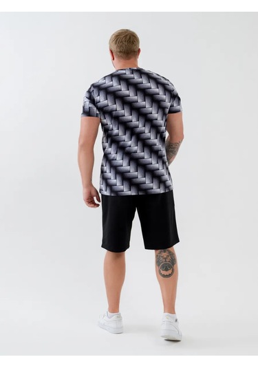 Natıvıa Baskılı Pamuklu Tişört 430229798 Siyah