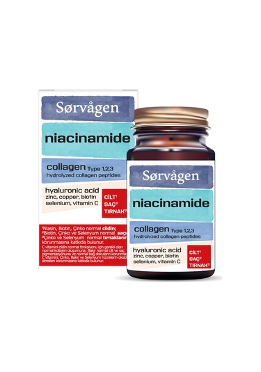 Sorvagen Niacinamide Collagen 60 Tablet
