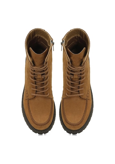 Lumberjack 101915364 Bemol Taba Kadın Hakiki Deri Postal Taba