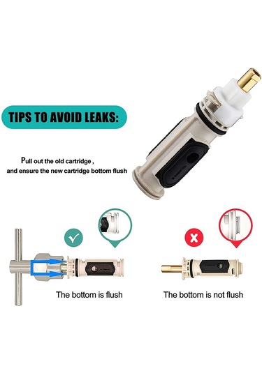 Flyeer 1222 Moen Tek Kolu Posi-temp Musluklar İçin Yedek Kartuş, Küvet Duş Değiştirme Kiti Uyumlu