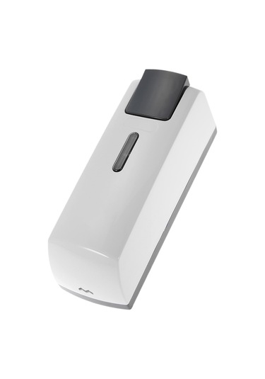 Chuangdıan Cd-1019 300ml Duvara Monte Tek Şişe Manuel Sabunluk Şampuan,beyaz Diğer