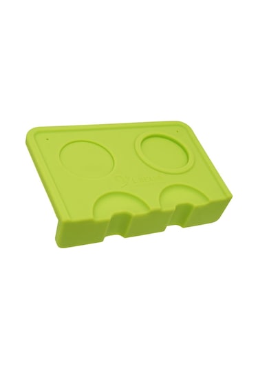 Suntek Küçük Çift Yivli Pres Pudra Taban Koltuk Tutacağı Kahve Köşesi Mat Yeşil