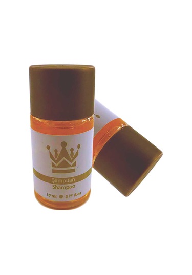Otel Şampuanı 30 Ml Silindir Şişe - 100 Adet