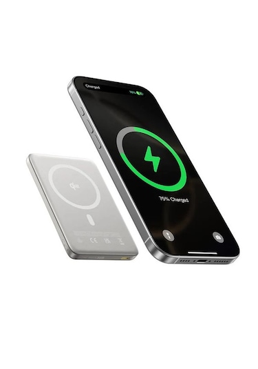 Baseus Picogo Ultra-slim Qi2 10000 Mah Hızlı Şarj Magsafe Powerbank Titanium