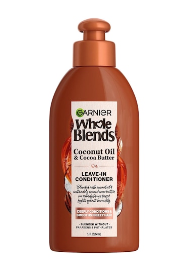 Garnier Whole Blends Hindistan Cevizi Ve Kakao Yağı Özlü Pürüzsüzleştirici Durulanmayan Saç Kremi 150ml