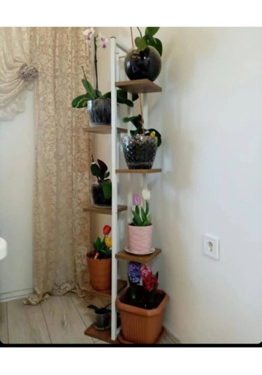 7 Bölmeli Çiçeklik, Saksılık, Çiçeklik Standı