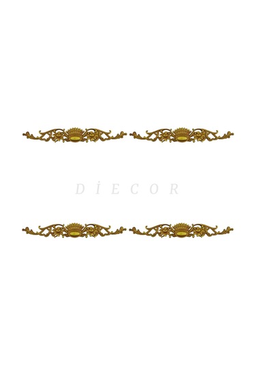 Diecor Dekoratif Polimer Eskitme, Mobilya, Duvar Ve Tavan Motifi Beyaz 34 X 10 Model:xa112