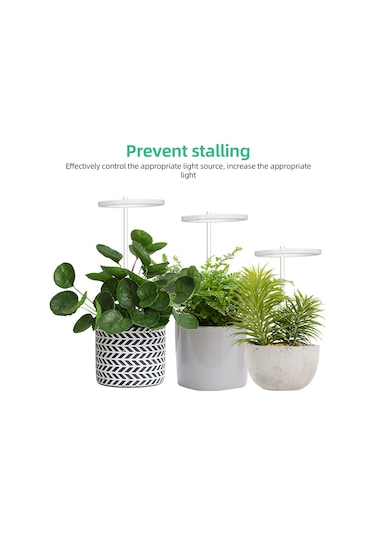 İç Mekan Bitkileri İçin Büyütme Işıkları 3 Kafa 6.2 W Güneş Işığı