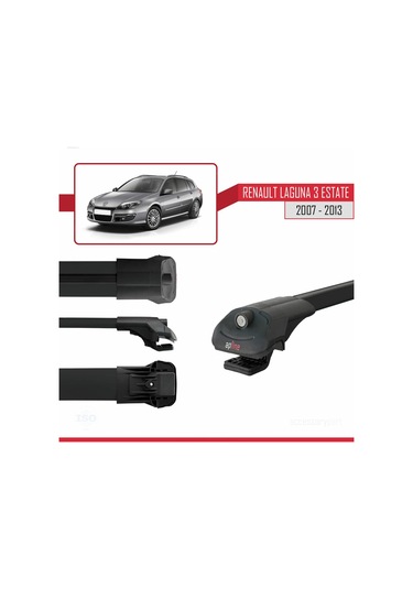Renault Laguna 3 Estate 2007-2013 Arası İle Uyumlu Ace-1 Ara Atkı