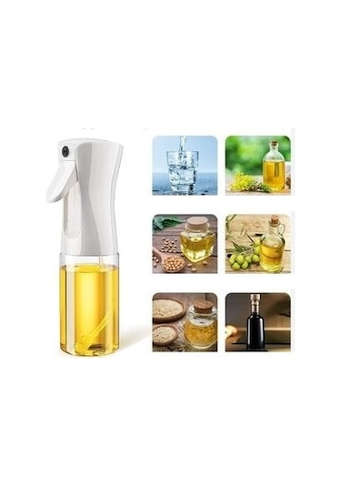200 Ml Dekoratif Tabancalı Spreyli Yağdanlık Şişe Sirkelik