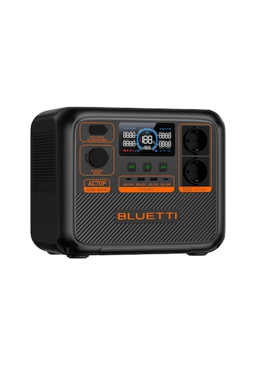 Bluetti Ac70p Ups 864wh Kapasiteli Taşınabilir Güç Kaynağı