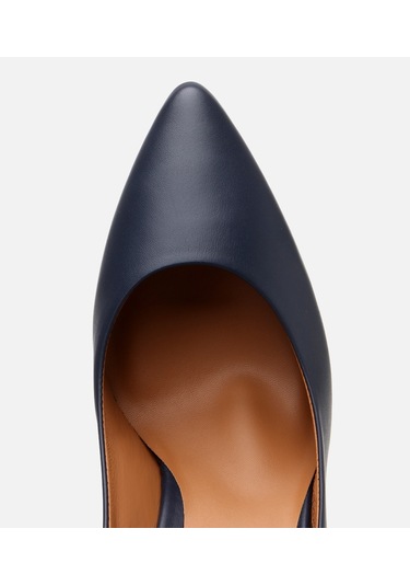 Hotiç Kadın Deri Lacivert Yüksek Topuklu Stiletto 01ayh304180a680 Lacivert-navy Lacivert