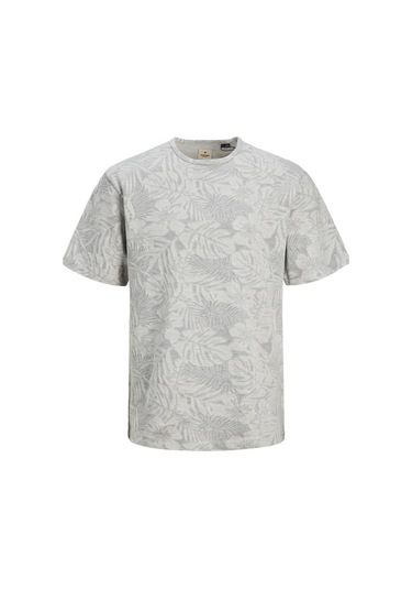 Jack & jones Jprblunael Ss Tee12253564 Gri Melanj 001