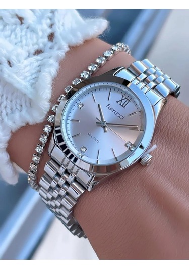 Ferrucci Milano Fc 0225 03536m.01 640013 Kadın Kol Saati