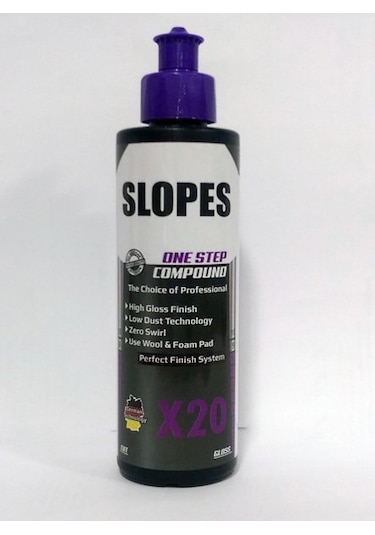 Slopes X20 Tek Adım Pasta 250ml