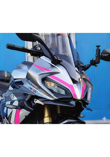 Cf Moto 250 Sr Ön Kafa Şerit Tasarım Folyo5