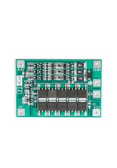 Goujon Pil Koruma Kartı Bms 3s 40a 12.6 Li-ion İçin 233059841