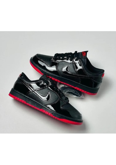 Nike Dunk Low Retro Sb Günlük Kullanım Düz Taban Unisex Spor Ayakkabı Siyah Kırmızı Nike Dunk Low Retro Sb Günlük Kullanım Düz Taban Unisex Spor Ayakkabı Siyah Kırmızı