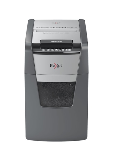 Rexel Optimum AutoFeed+ 150M Otomatik Mikro Kesim Evrak İmha Makinesi