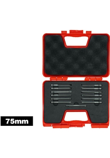 İzeltaş 75 MM Uzun Bits Uç Takımı 13 Parça 4850000713