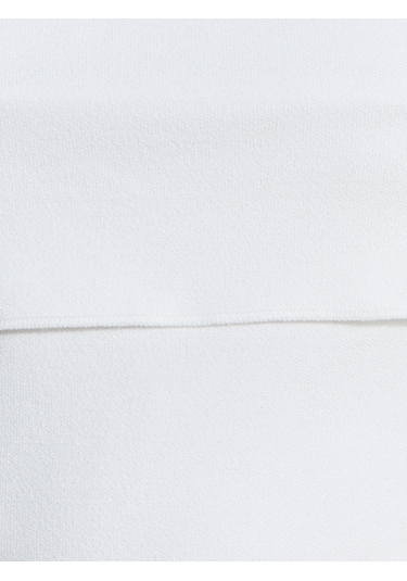 Dilvin 91422 Straplez Elbise-ekru Ekru
