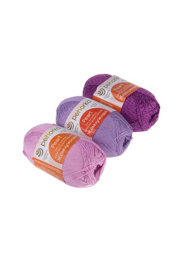 Pehorka Pekhorka "leylak" İnci İplik Seti 3 X 100 G 397040951