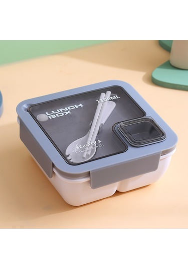 Okullar İçin Uygun Beslenme Çantası Ve Yemek Takımı B-1 Beyaz