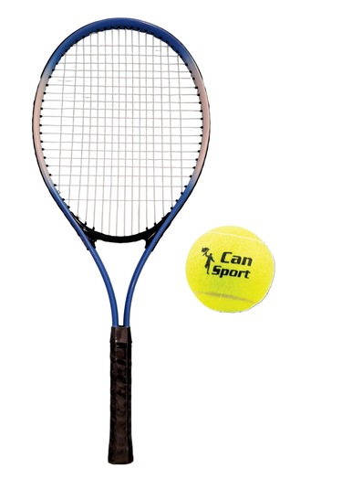 Çantalı Tenis Raketi Ve Tenis Topu 27 İnç Kort Tenis 27" Can Spor