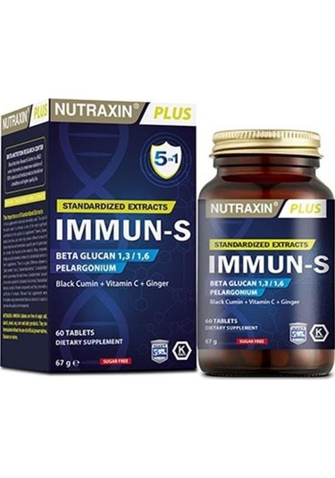Nutraxin Immun-S 2 x 60 Tablet