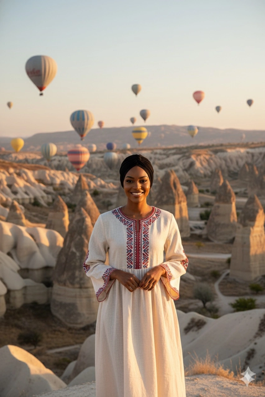 Pamuklu Bantlı Çapraz Astarlı Siyah Çizgi Desenli Hazır Türban Tesettür Havuz Bonesi Siyah-1
