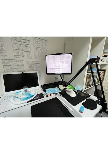 Techtic Masa Tablet Telefon Tutacağı Hareketli 360 Dönebilen