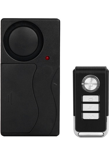 Mufunye 110db Bisiklet Alarmı Kablosuz Titreşim Hareket Sensörü Motosiklet Bisiklet Güvenlik Sensörleri Uzaktan Kumandalı Bisiklet Alarmı