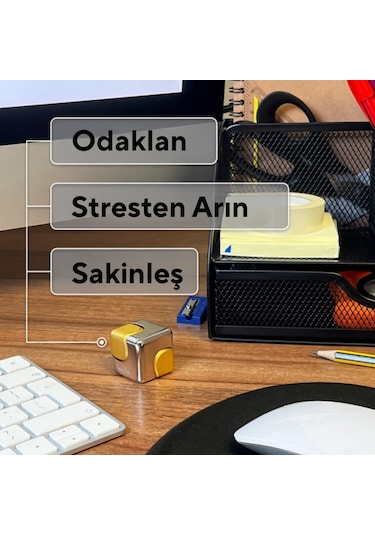 Bopster Stres Küpü Gümüş Altın