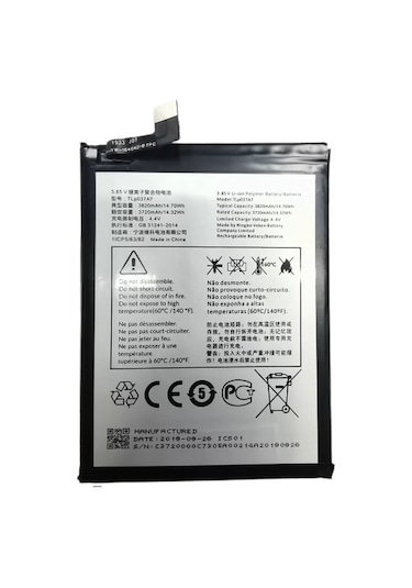Alcatel TCL PLEX T780H Pil - Batarya TLP037A7