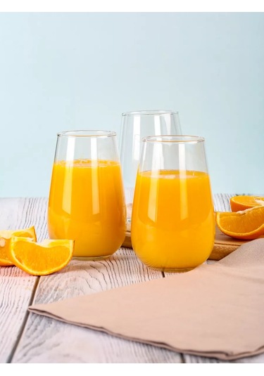 Luminarc Gabri Meyve Suyu Ve Su Bardakları 400 Ml, 6 Ad 241650502 Beyaz