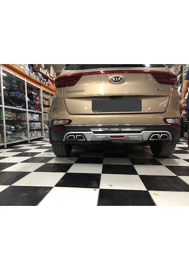 Kia Sportage Ön Arka Tampon Koruma Difüzör 2018-2019-2020
