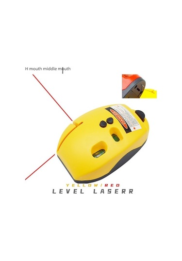 Vkemall Dış Mekan Işık Laser Seviye Cihazı - Yoğun Işıkla Dekorasyon Çizgi Aracı Yeşil