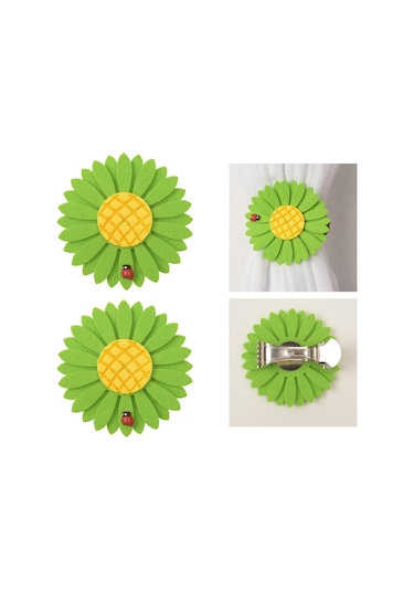 Suntek Magideal 1 Çift Örtü Kravat Arkalıkları Pencere Yeşil-klip