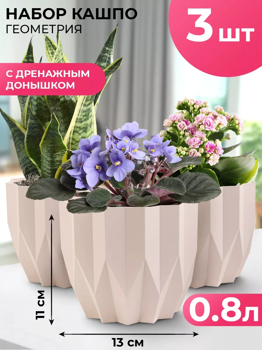 La Decoro Sukulentler İçin Saksı, Menekşe Saksıları, Kaktüs Saksısı. 238664847