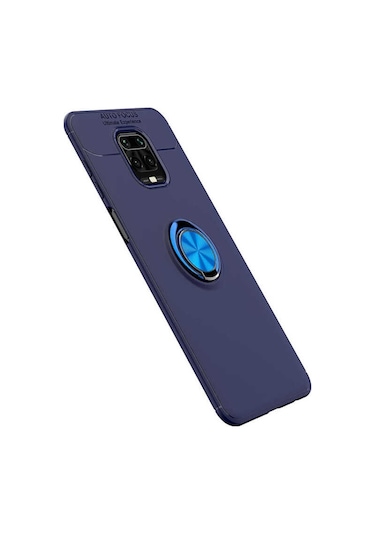 Xiaomi Redmi Note 9S Kilif Yüzüklü Magnetli Ravel Case 433120441