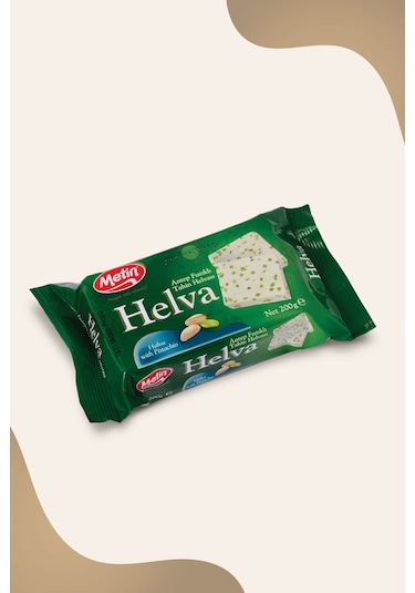 Metin Antep Fıstıklı Tahin Helva 200 G