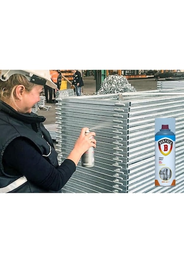 Burtech Çinko Sprey Galvaniz Koruyucu Zink Spreyi 400 ML