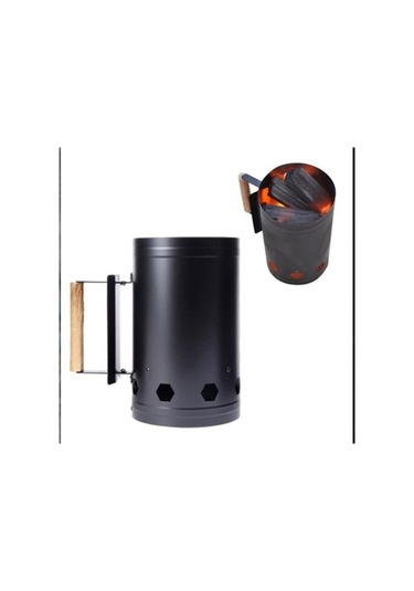 Trendooze Isı Dayanıklı Paslanmaz Çelik Barbekü Baca Başlatıcısı