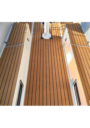 Suni Teak Zemin Kaplama Decking Sheet 120x240 Cm Altın
