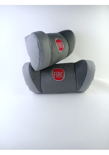 Argalı Fiat Gri Oto Ikili Boyun Yastığı