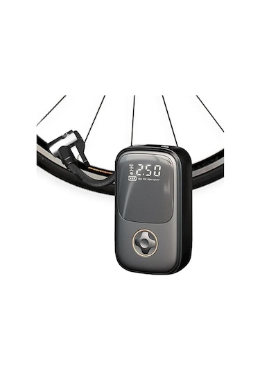 Auhma AB6334 Dijital Şarjlı Lastik Şişirme Kompresörü