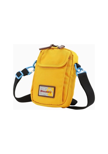 Discovery Icon Rfıd Korumalı Sürdürülebilir Utility 1l Kapasiteli Unisex Omuz Çantası Sarı 2