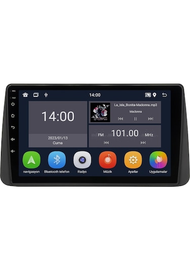 Fiat Egea Android Multimedya Sistemi 2015-2021 Crv-4106xd
